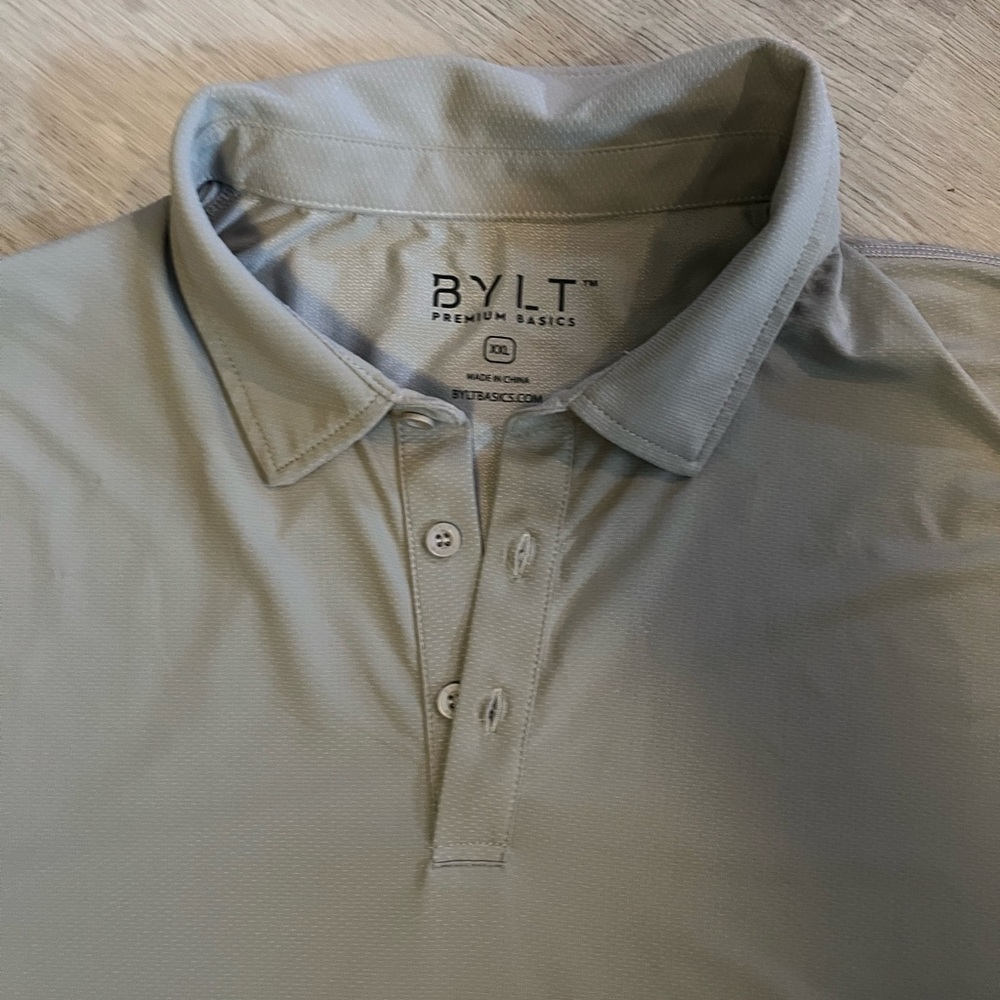 BYLT Basics Long Sleeve Performance Polo